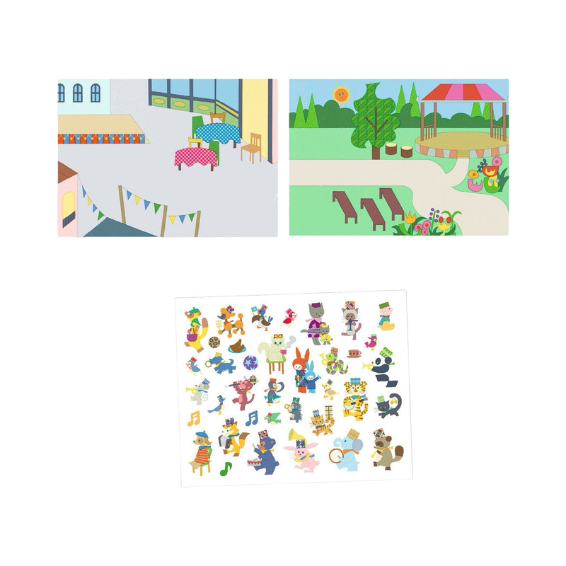 Fanfare stickers