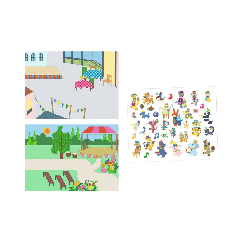 Fanfare stickers