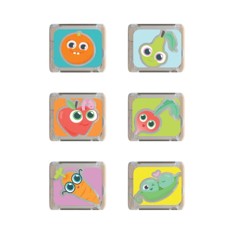 Lot de 6 cubes lumineux printaniers Roots & Fruits en édition limitée