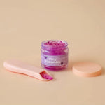 Tiny Tummies grape jelly food jar and spoon set