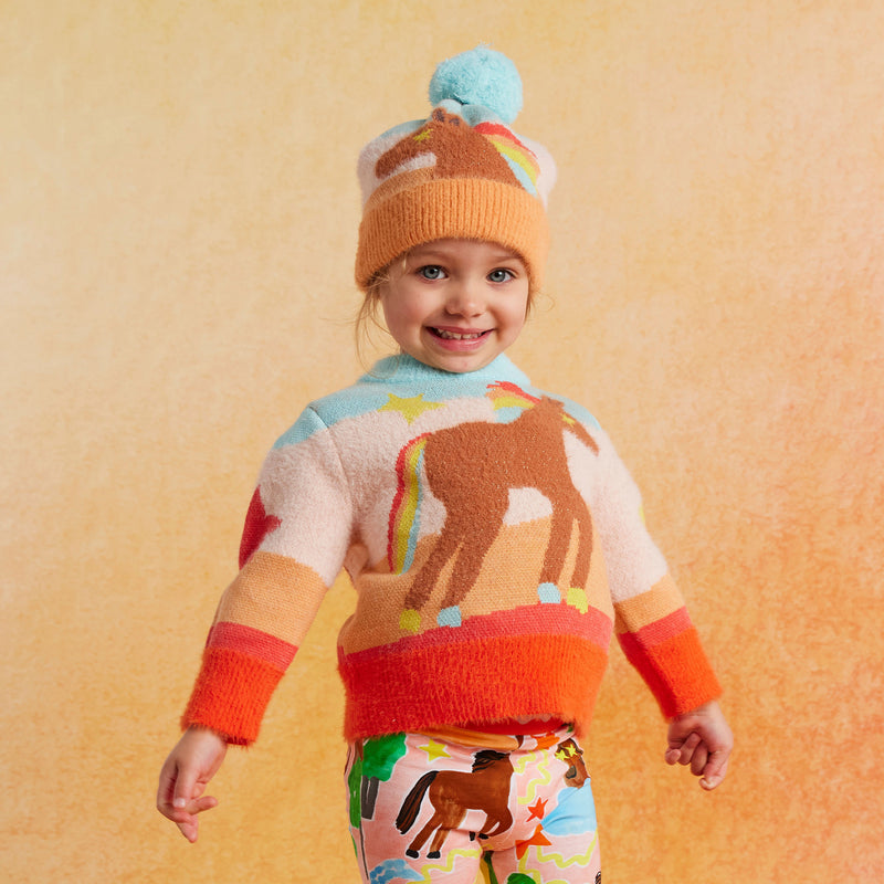 Giddy up knit jumper