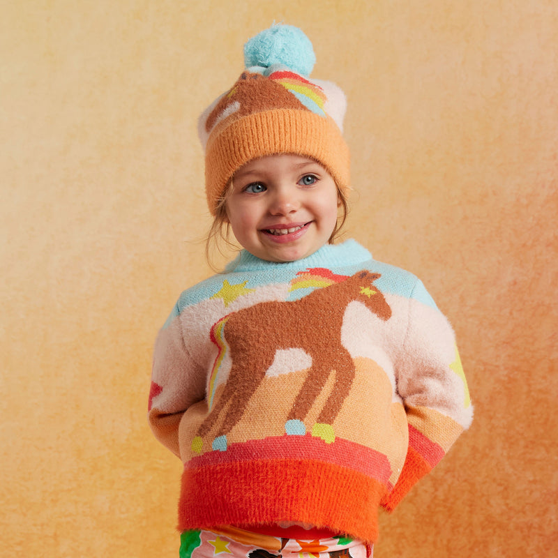 Giddy up knit jumper
