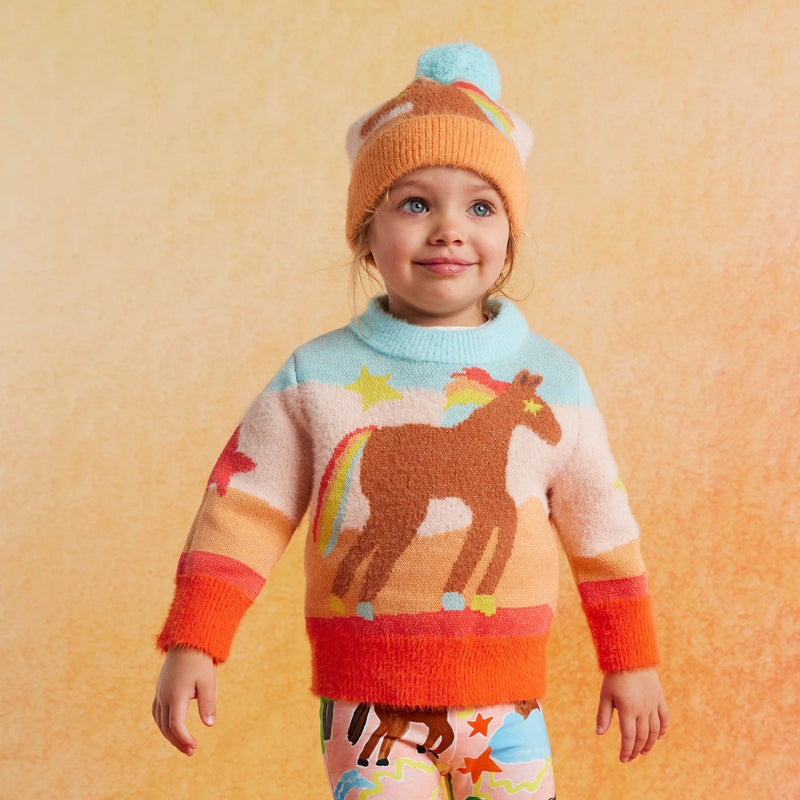 Giddy up knit jumper