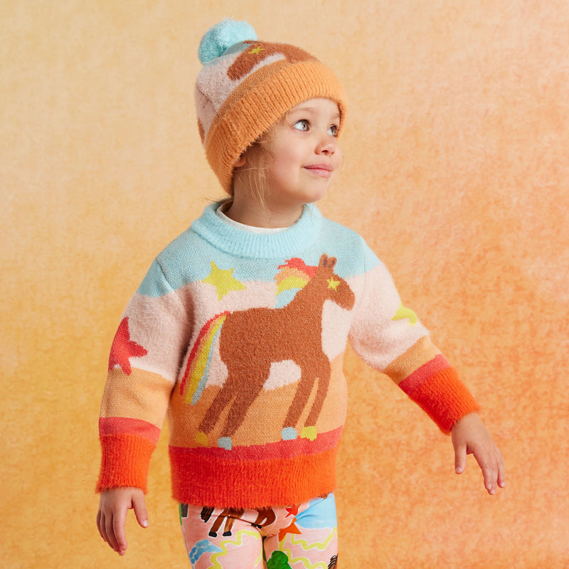 Giddy up knit jumper