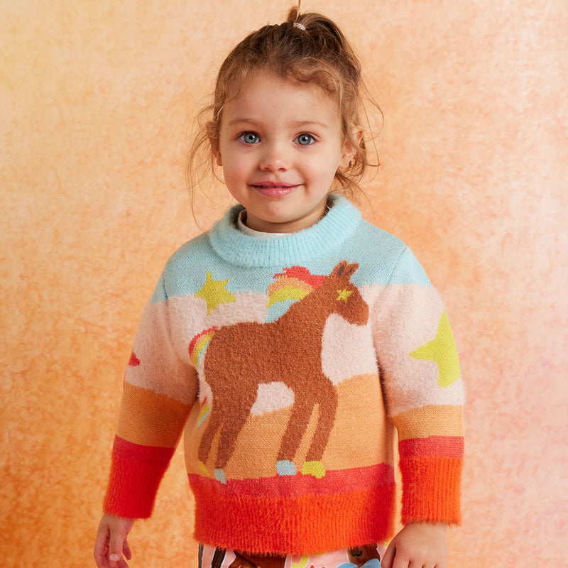 Giddy up knit jumper