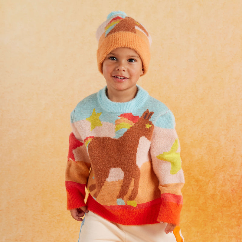 Giddy up knit jumper