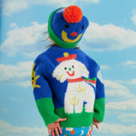 Puppy park knit jumper