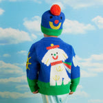 Puppy park knit jumper