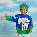 Puppy park knit jumper