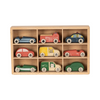 Wooden mini cars