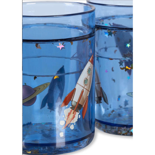 2 pack glitter cups