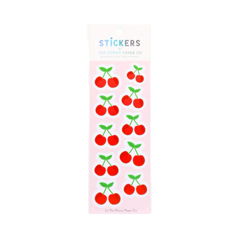 Cherries stickers