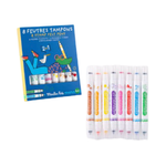 Loufoques Stamp felt pens 2-in-1