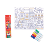 Popipop Silicone colouring set