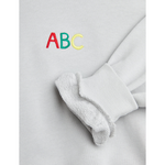 ABC chenille sweatshirt