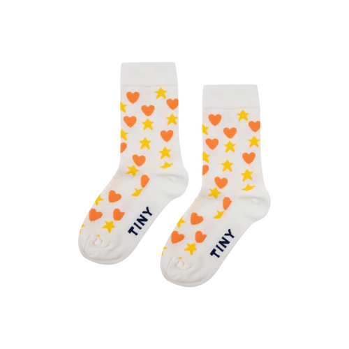 Hearts stars medium socks