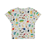 Funny insects all over t-shirt