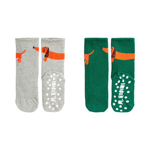 Set of 2 dog anti-slip socks