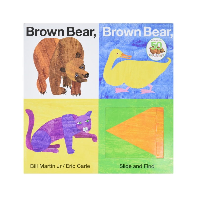 Brown Bear, Brown Bear, what do you see? slide and find
