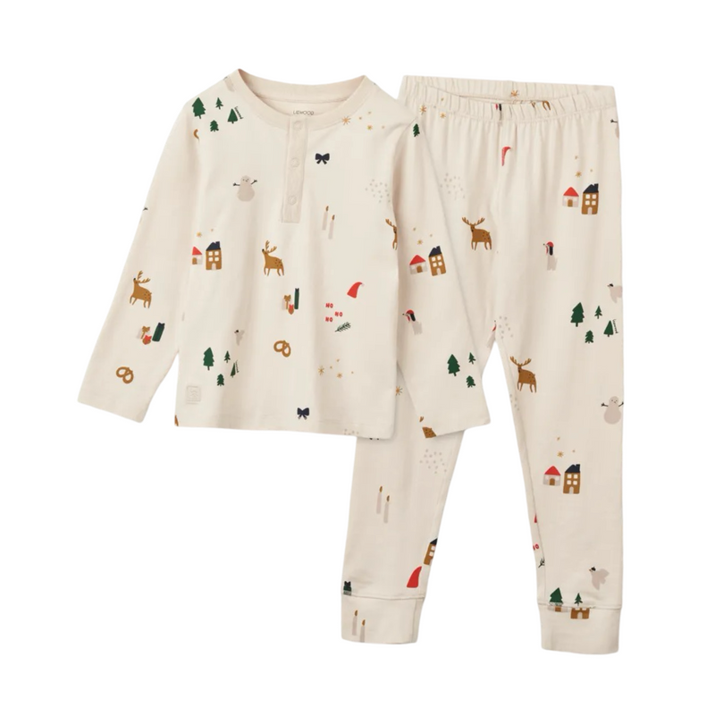 Wilhelm printed pyjamas set