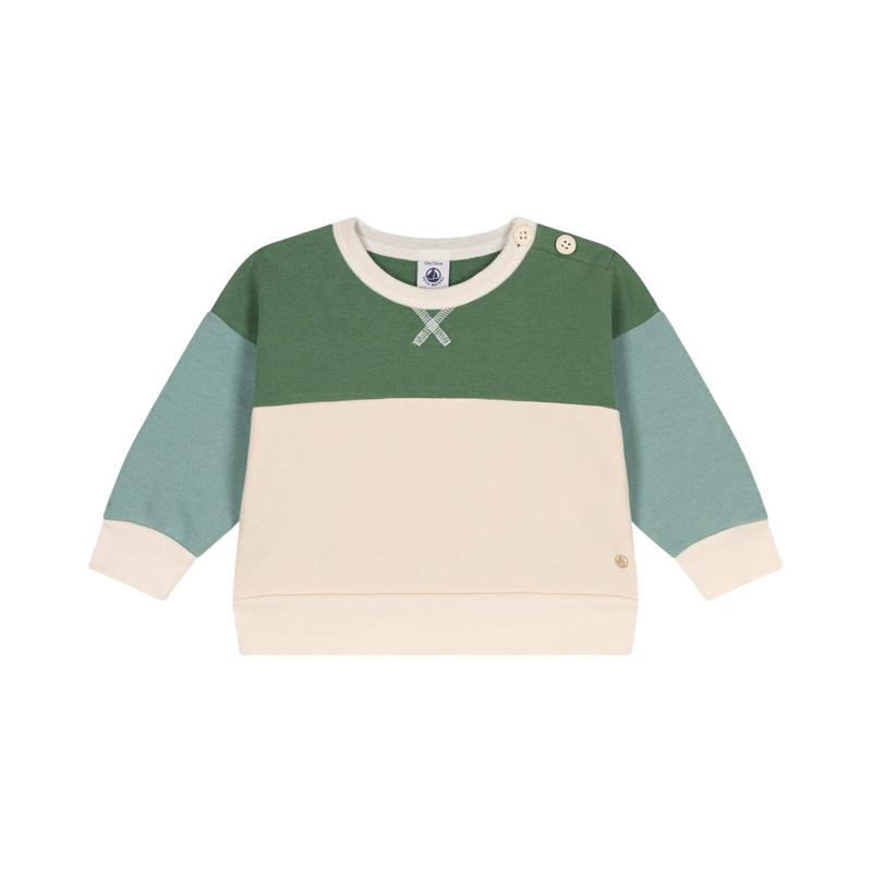 Babies' fleece sweatshirt