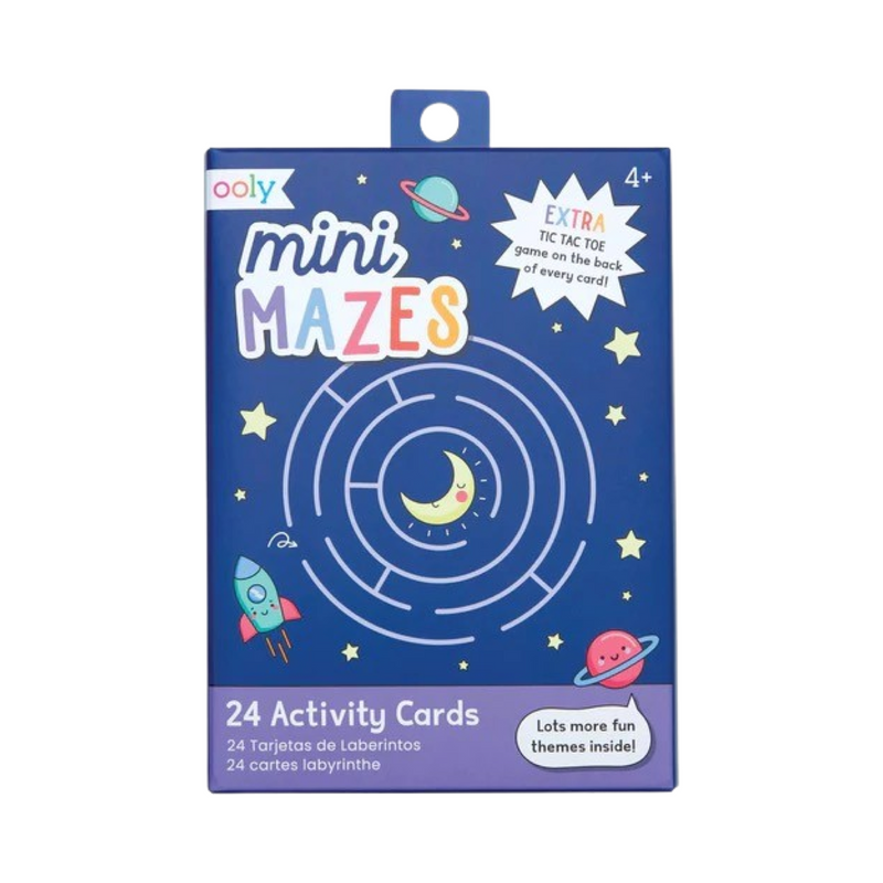 Mini mazes activity cards