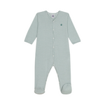Babies' stripy cotton pyjamas