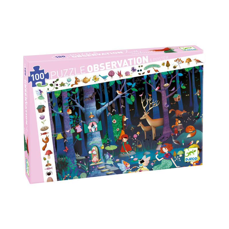 Enchanted forest observation puzzle