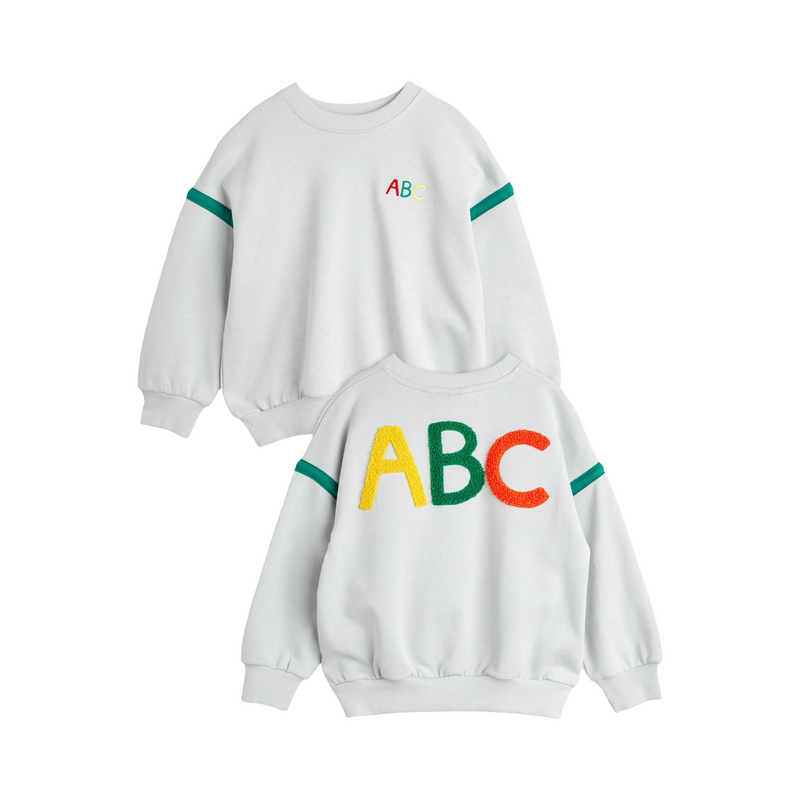 ABC chenille sweatshirt