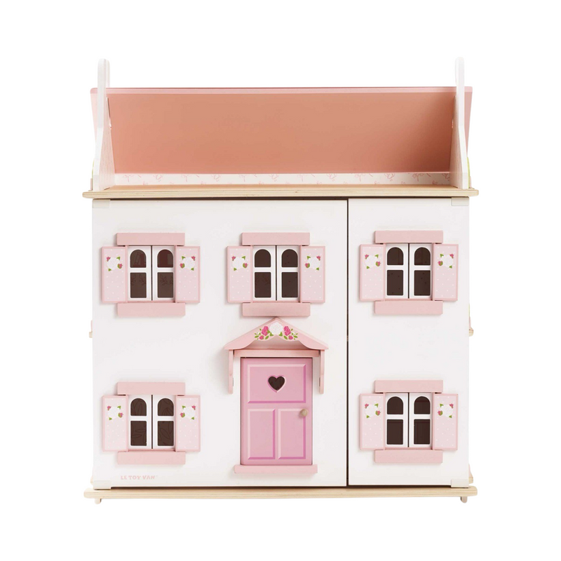 Le Toy Van Sophie Dolls House Pink White