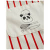 Stripe panda chef woven apron