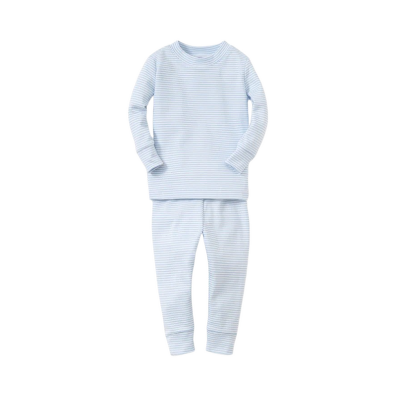 Ensemble pyjama bleu à rayures