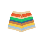 Retro stripes shorts