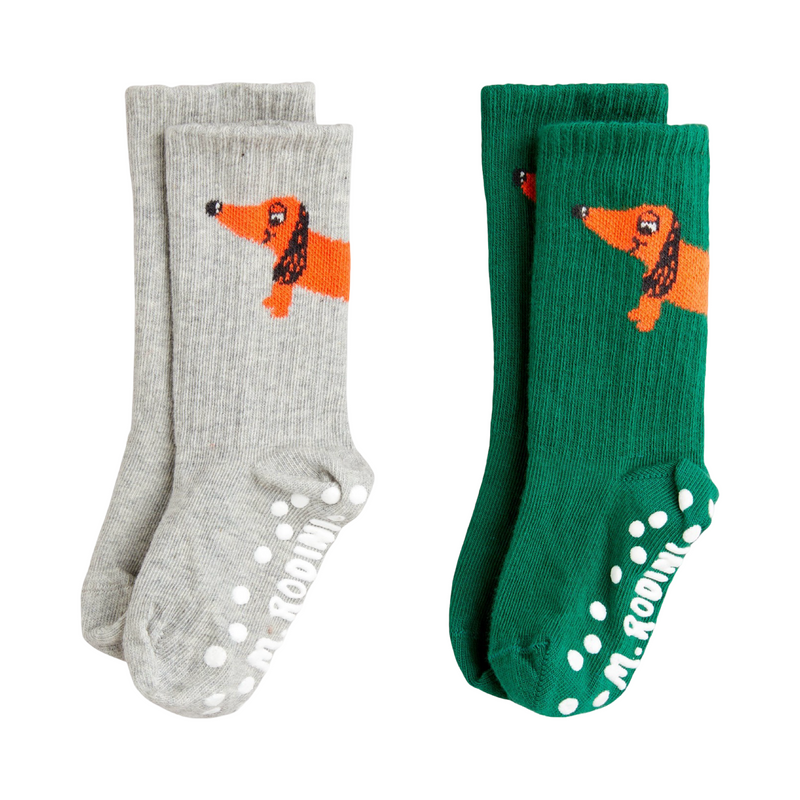 Set of 2 dog anti-slip socks