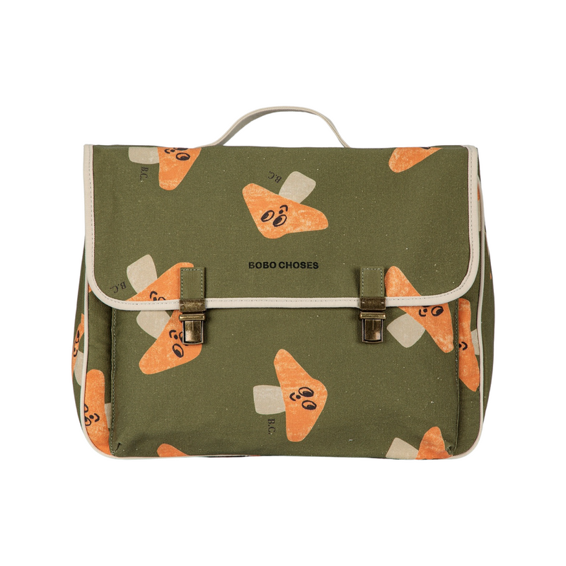 Mr Mushroom all over satchel