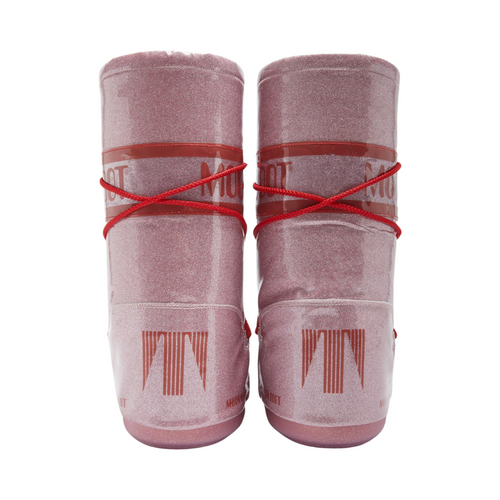 Bottes Icon roses à paillettes