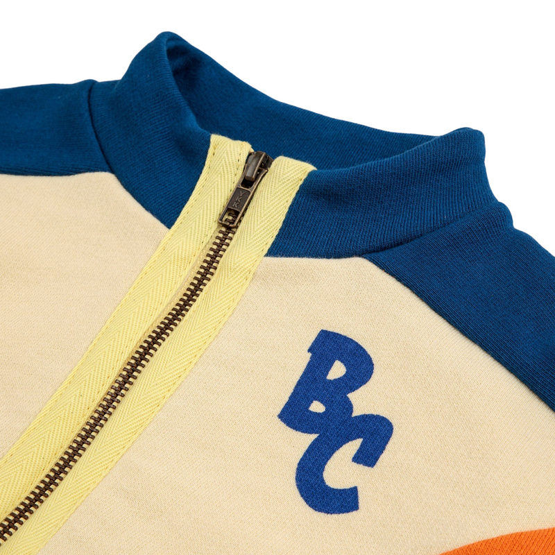 BC Color block zipped sweatshirt
