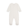 Babies' starry cotton pyjamas