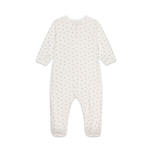 Babies' starry cotton pyjamas