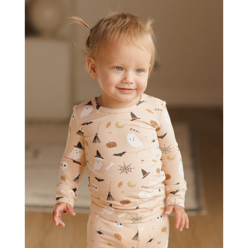 Halloween bamboo pajama set