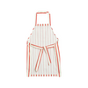 Stripe panda chef woven apron