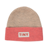 Color block beanie