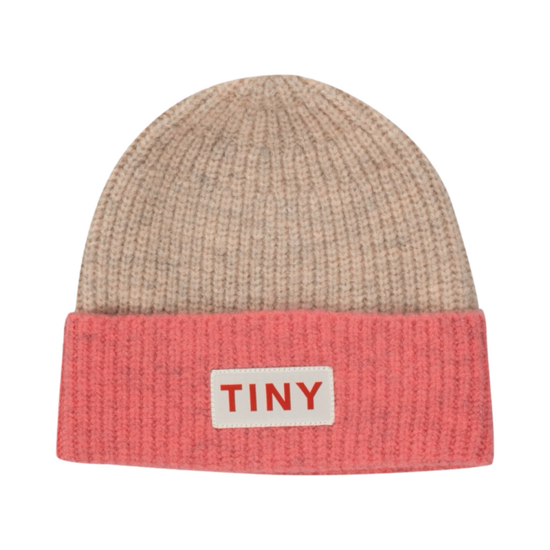 Color block beanie