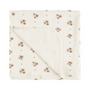 Pointelle baby blanket