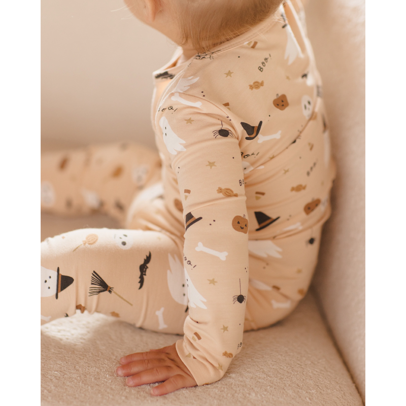 Halloween bamboo pajama set