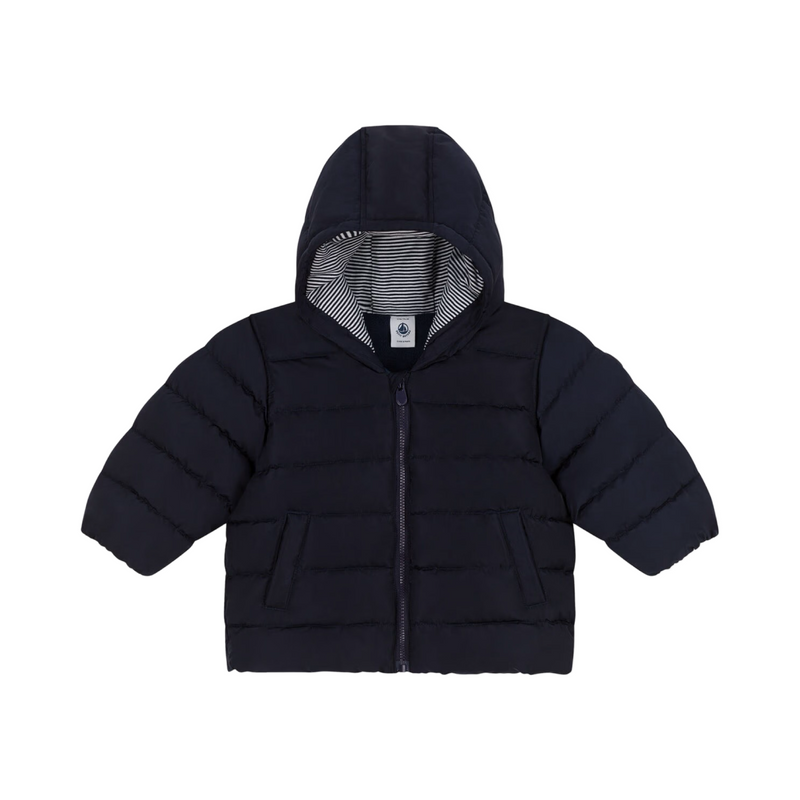 Babies' fleece lined puffer jacket