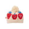 Berry cosy knit beanie