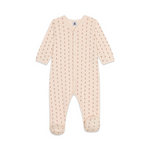 Pyjama fleuri en coton pour bébé