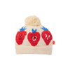 Berry cosy knit beanie