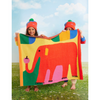 Safari park baby blanket